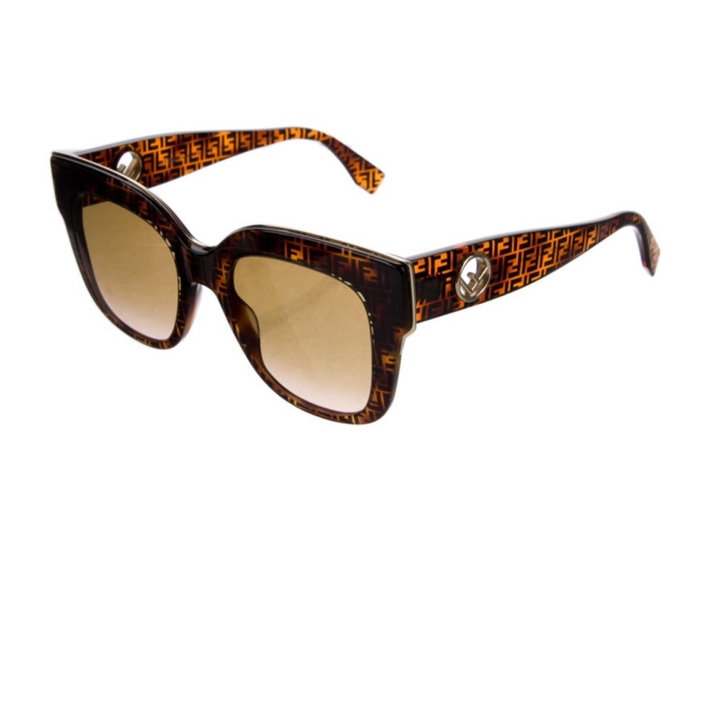 Fendi Tortoise Shell Sunglasses - Picture 3 of 5